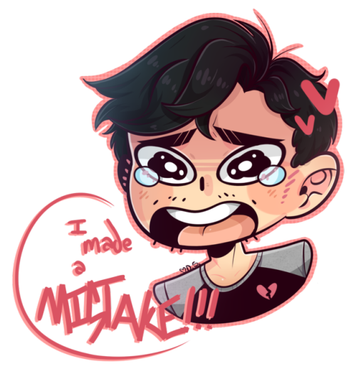 darkmagic-sweetheart:  Art completed for the Markiplier’s Charity stream today! Feeling really tired now after all this. Was worth it though. @markiplier 
