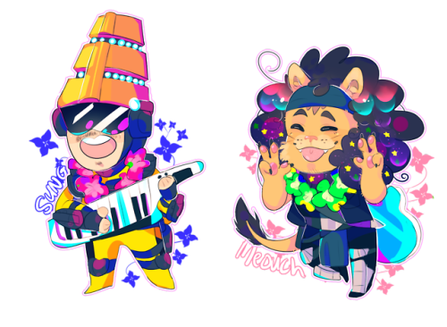 galaxymind475:umbronydraws: hey, i made some SICK nasty stickers for @twrpzine! they’re a preo