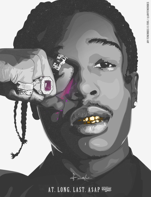 jayfenerides:  A$AP Rocky by Jay Fenerides asap-art