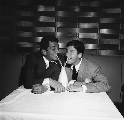 classic-hollywood-lover:Dean Martin & Jerry Lewis being adorably awesome.