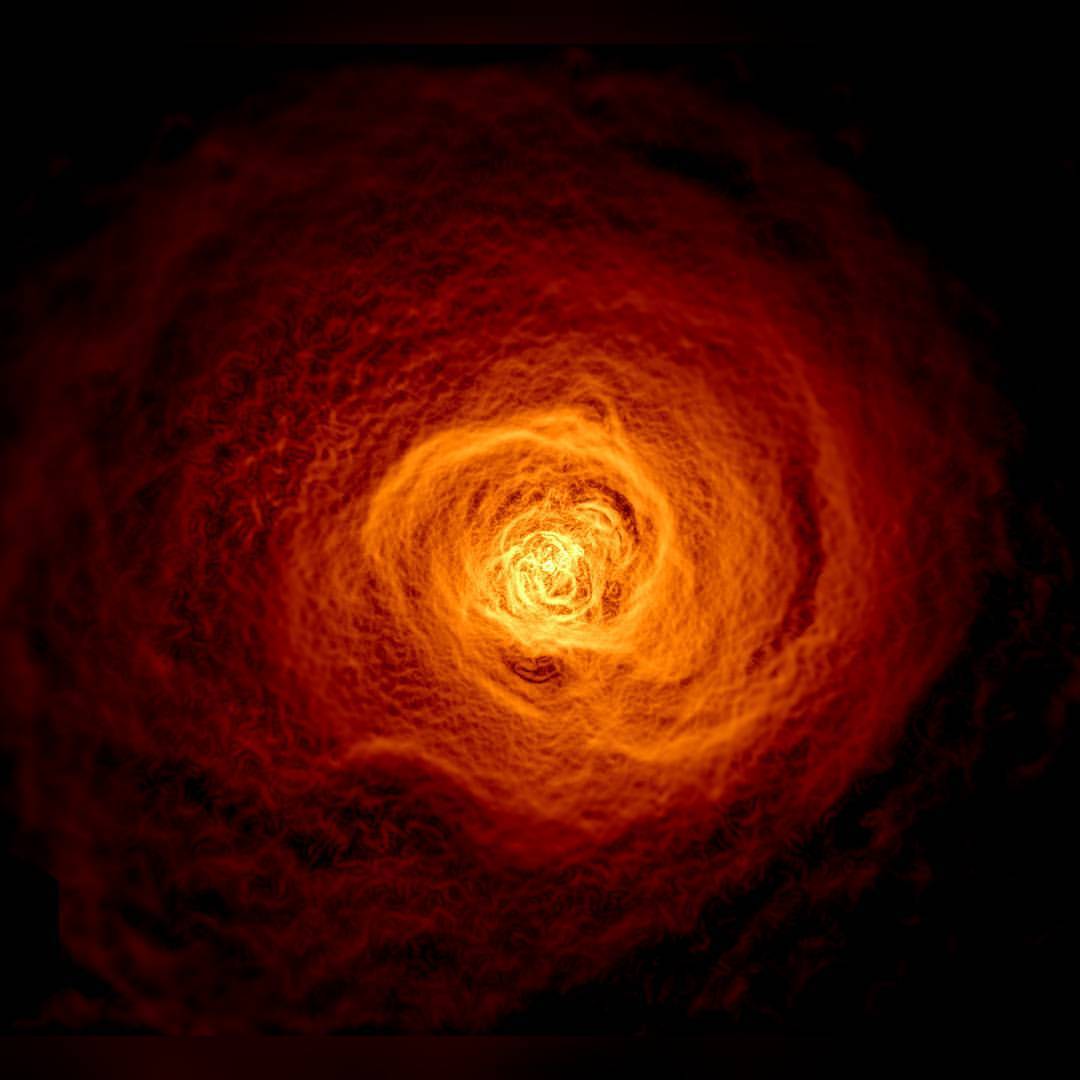 The Perseus Cluster Waves #nasa #apod #cxc #gsfc #xray #chandraxrayobservatory #chandraobservatory