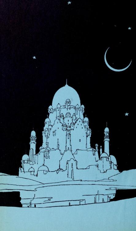 danskjavlarna:  From More Tales from the Arabian Nights by Edward William Lane and illustrated by Willy Pogany, 1915. 