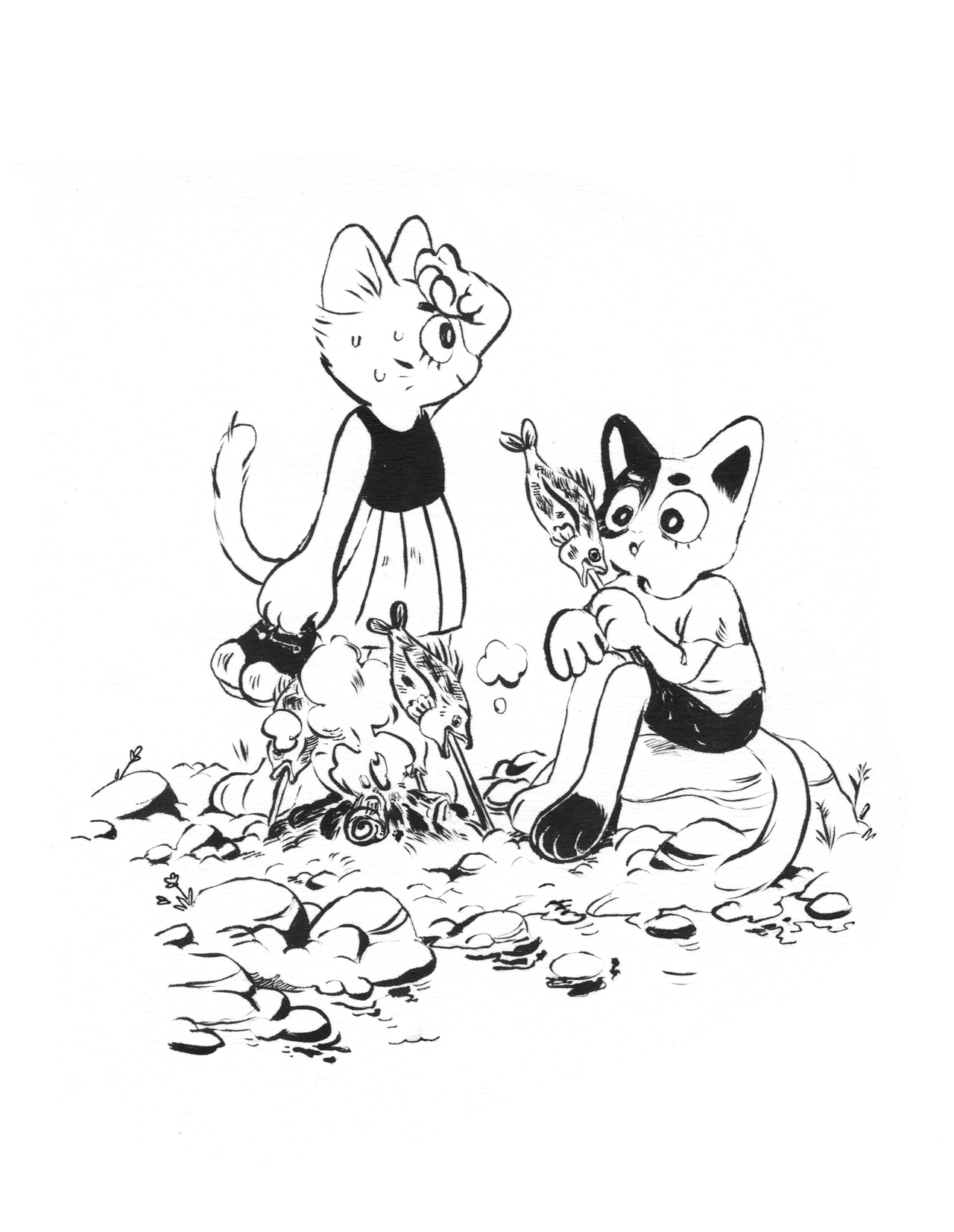 leareymauzaize:  I’ll be doing Inktober this year too!  Day 1: PoisonousDay 2: