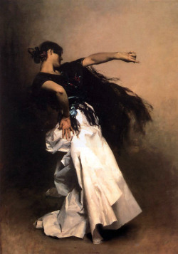 masterpiecedaily:  John Singer Sargent Spanish Dancer 1880-81 