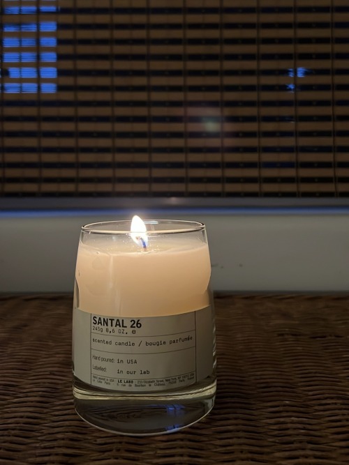 latenightsvshi: The candle in question - great for clearing out musty smells from vacation rental ho