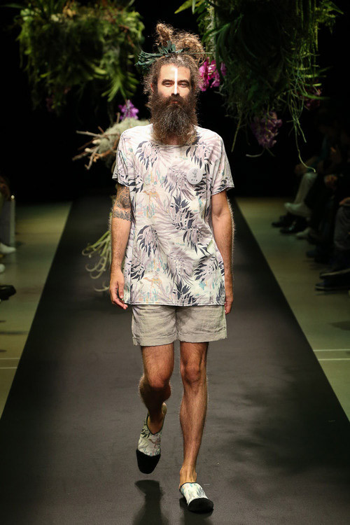 accidentalbear:(via Hiroshi Tanida for STOF Spring/Summer 2014: Earthy)