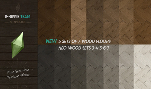 NEW RELEASE !7 WOOD FLOORS - NEOWOOD - SET 3 TO 7One day, we received a call from the Gothik’s