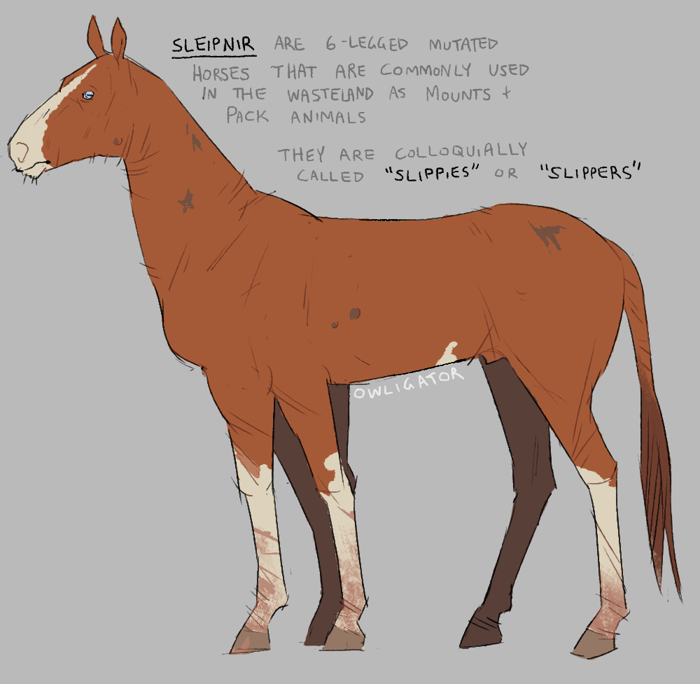 owligator:  If theres one thing I crave whenever I play New vegas it’s.. horses..
