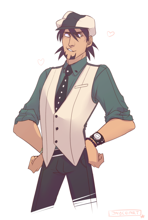jayceart:  SO I FINALLY WATCHED THIS SHOW.  2 years too late but meh.  Kotetsu has claimed my soul. 