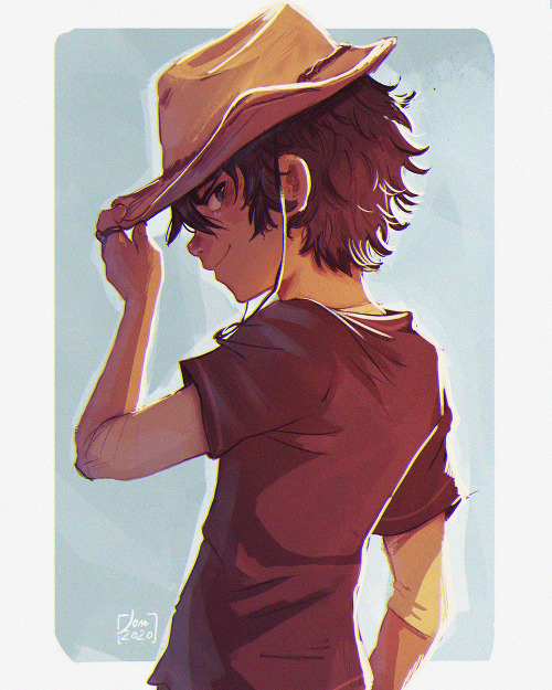 Nico wearing a cowboy hat is probably one the highest point of “The Tower of Nero”. Noth