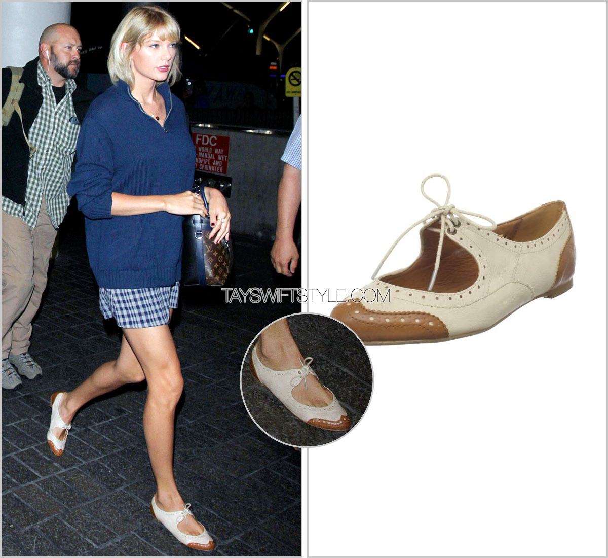 Taylor Swift Style — Arriving at LAX Airport w/ Tom Hiddleston