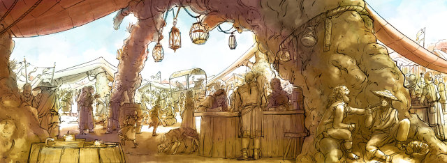 Middlefest & Jella Trees I wanted to try out more concept art things... Thinking about how jella trees could grow and what that...
