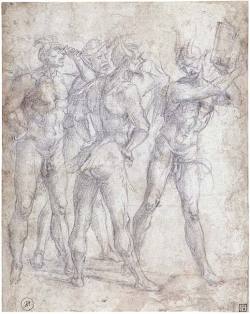 Luca Signorelli (1441/50–1523)Four Demons Inspecting a Book, 1500–1503  the Morgan Library