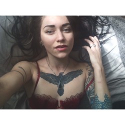 venomography:  For those of you who appreciate the occasional Blackbird selfie 😘  @suicidegirls #suicidegirls  Venom is perfect&hellip;&lt;3&lt;3&lt;3