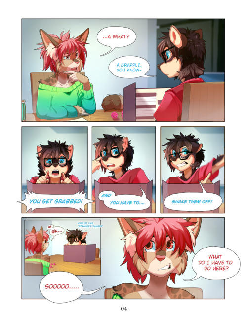 part 1/5 of “ Critical Success “ by Roanoak http://www.furaffinity.net/gallery/roanoak/folder/52560/