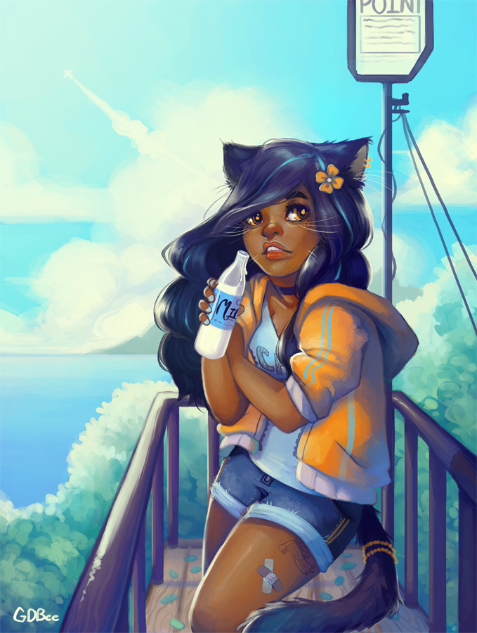 prinnay:  Lookout Point by GDBee I can’t wait until it’s warm and green outside