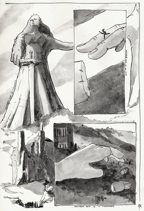 Inktober 2017 .10-12