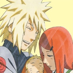 summer-fukuro:  Naruto One Year Anniversary [ 7 \ 10] Favorite Canon Couple &amp; Their Family