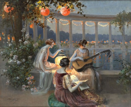 v-ersacrum:Delphin Enjolras (1857-1945), The Musicians