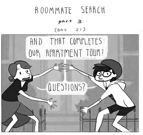 Look, the rent is REALLY cheap.Dedicated to our actual fearless new roommates painbows &amp; lazulil