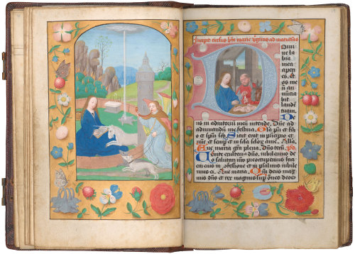 mysterious-secret-garden:Hunt of the Unicorn, Annunciation. Netherlands, Utrecht, ca. 1500.During th