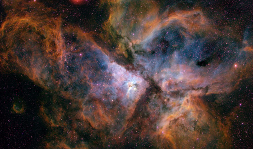 Ground-based view of the Carina Nebula js