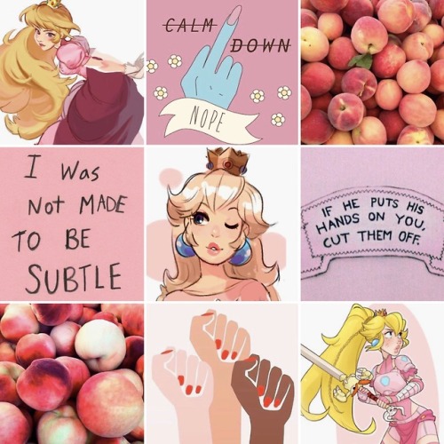 Rude Feminist Peach moodboard for @goddessoftheconstellations   ✨ |  ✨ |  ✨