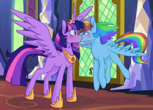 twidashlove: Surprised in the corridor~ TwiDash. by ZsephDeph  