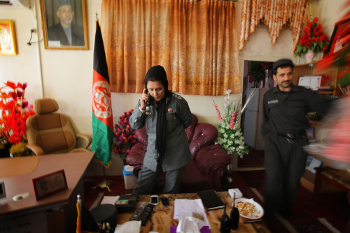 Meet Jamila Bayaz, Afghanistan’s first female police chief:The 50-year-old mother of five sa