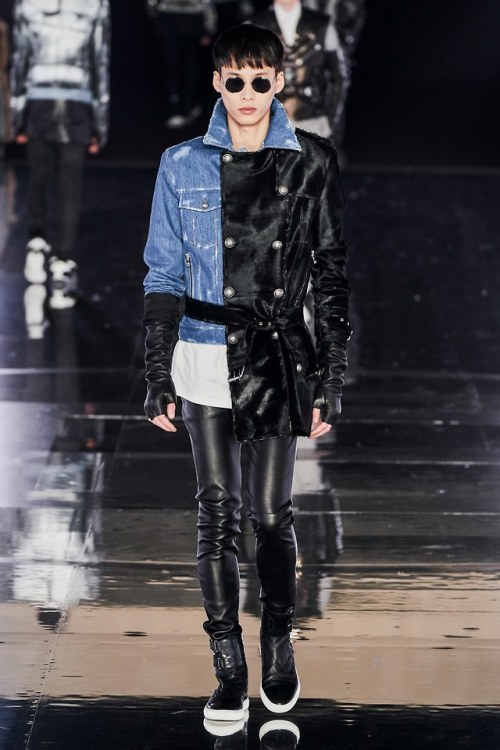 pocmodels: Gong Guohao , Yang Hao , Wang Chenming &amp; Jin Kwak at Balmain FW 19  I’