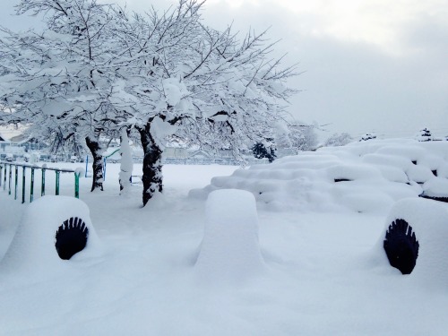 School Playground in Miyoshi (三次市), Japan