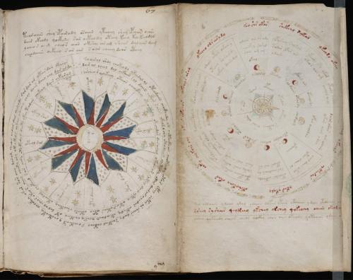 moon-medicine: The Voynich Manuscript is a mysterious text, written in an unknown language and fille