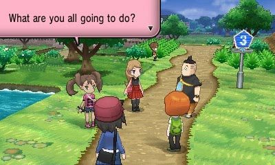 pokemon-xy-news:  Early in your journey, you’ll meet four special friends whom you’ll encounter frequently throughout your adventure. All five of you will be given Pokémon and Pokédexes for your travels around the Kalos region. 