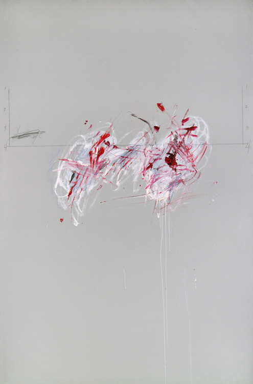 razorshapes:Cy Twombly - Nine Discourses on Commodus “The cycle is based on cruelty, madness and eve
