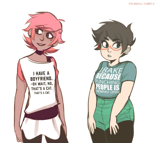 when in doubt draw more people in funny shirts :^)