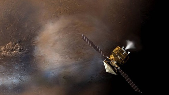 theinfogeekblog:  11 bizarre things the Mars Orbiter has spotted on the red planet