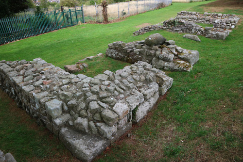 Segontium Roman Fort, Caernarfon, North Wales, 1.8.18.The scale of Segontium meant that at its heigh