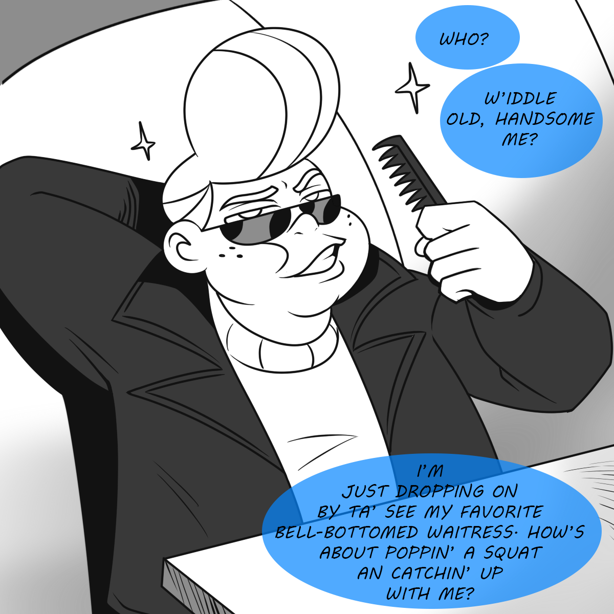 chillguydraws: Previous Part Masterpost  up to his old tricks! DX&lt;
