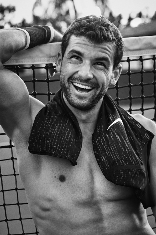 bothsidesguys: GRIGOR DIMITROV by VICTOR DEMARCHELIER for INTERVIEW MAGAZINE.interviewmagazine.comin
