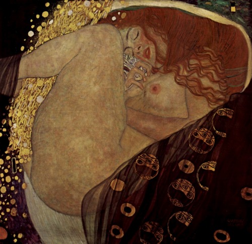 ronulicny:“Danae”, 1908  By: GUSTAV KLIMT…. 