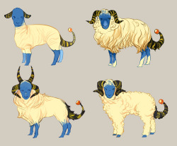 maybelsart:  MareepsI actually have 2 other sketches but i don’t have time to finished them right now :/ i might upload them when i can.Suffolk Sheep | Domestic BreedThis domesticated breed of mareep has been bred to have very little to no horns. They