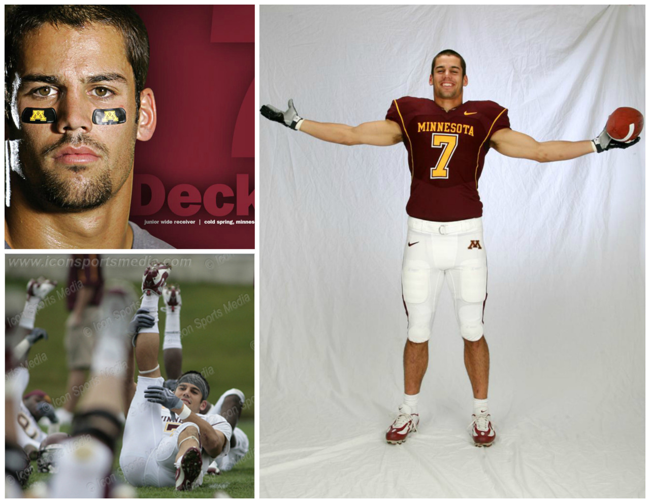 Eric Decker @ Minnesota collage