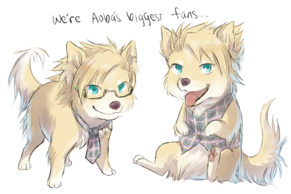 hasuyawwn:  doggy trip really likes his gross doggy vest (SPECIAL DOGGY GLASSES DON’T