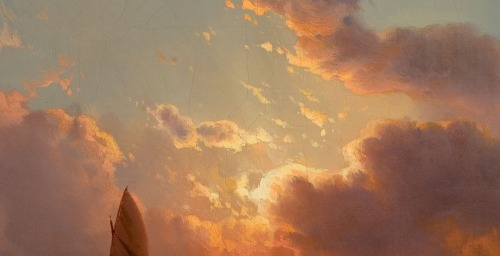 millefeuilleus: art in details: marine paintings by Mauritz de Haas.
