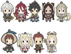 einheriar:  D4 Fire Emblem Awakening - Rubber Key Holder -all unit collection - Vol. 3 &amp; Vol. 4 