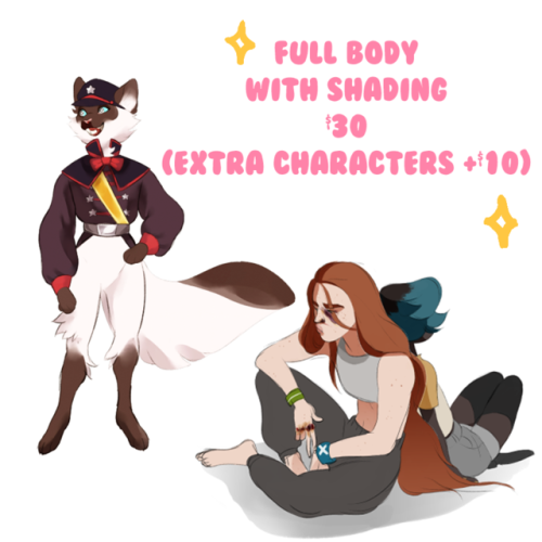 Commission prices are up!!Reblogs are greatly appreciated! Thank you!!Currently OPEN :-)