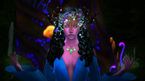 Dryad Set - Simblreen Gift #3A hair and face-piece for your guardians of the forest! Guaranteed to s