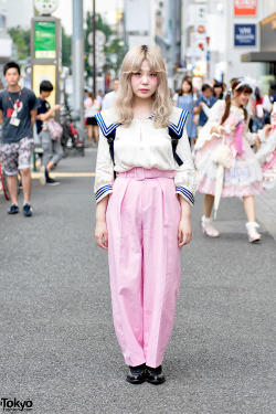 tokyo-fashion:  19-year-old Rio on the street