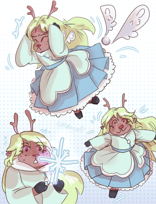 aiki-art:page of noelles. because i care her. :D