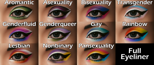 Pride eye makeup Made eye makeup with pride colors! For them to show up properly you gotta pick whit